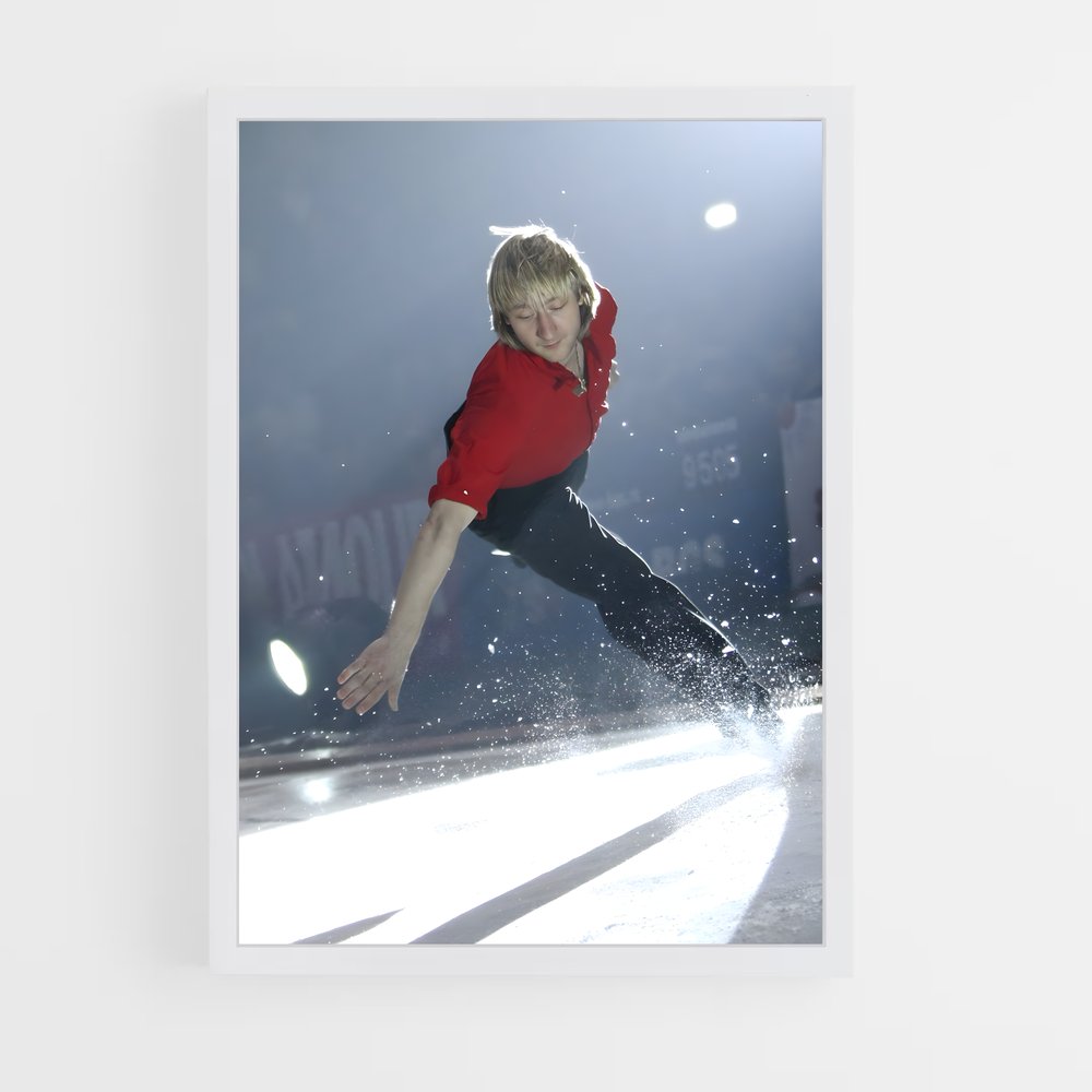 Poster Evgeni de plushenko – affiche Patinage artistique (vue 3)